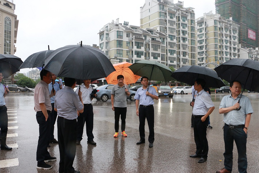 李高兴副市长调研中心城区建成区功能项目