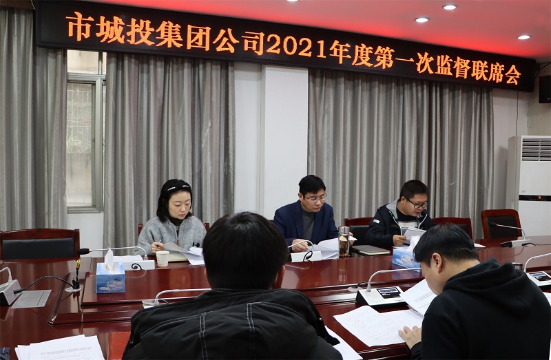 市城投集团公司召开2021年度第一次监督联席会