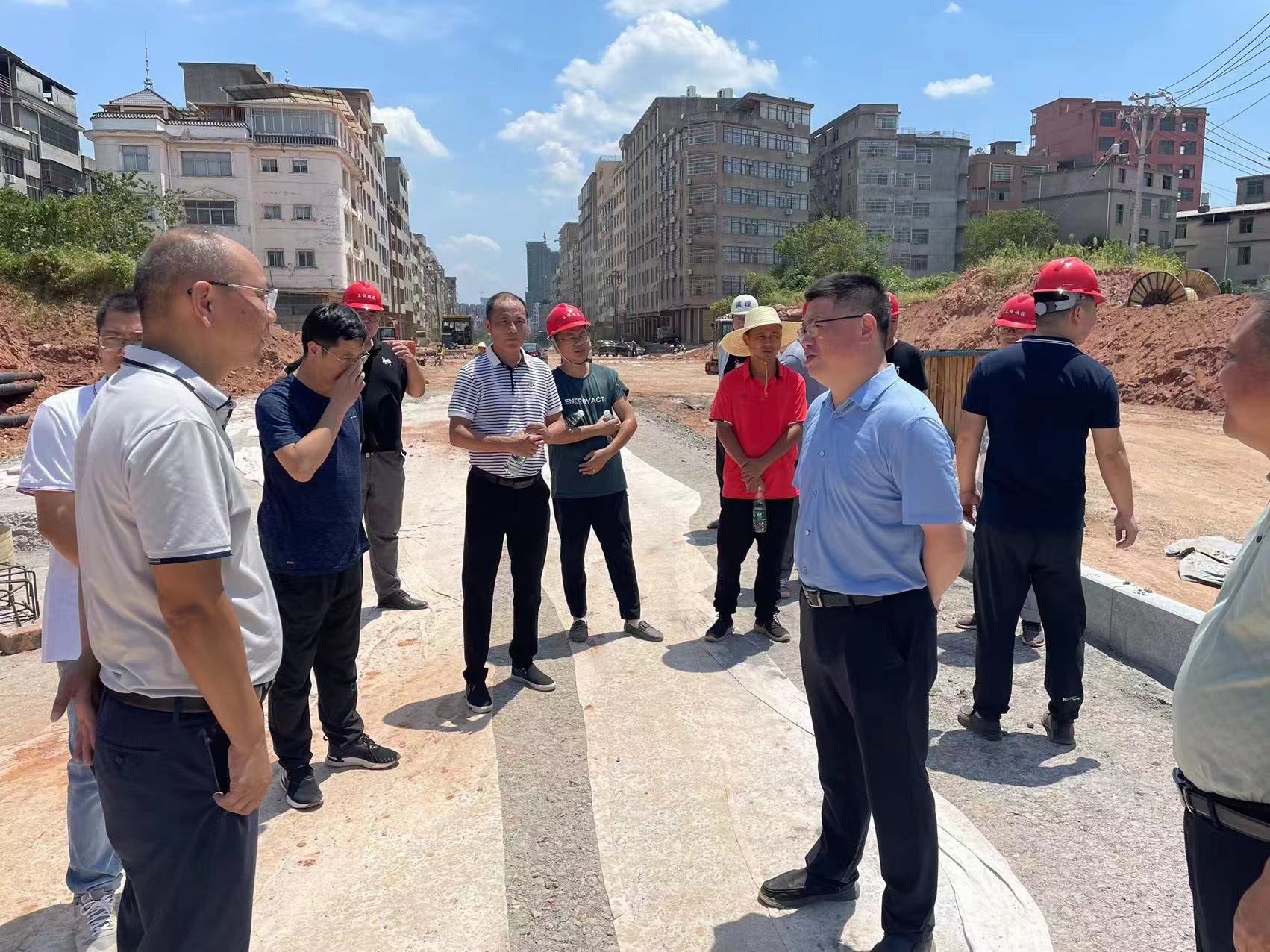 黄海实地调研集团公司在建项目